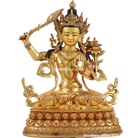 TÔN TƯỢNG VĂN THÙ SƯ LỢI BỒ TÁT 33 CM