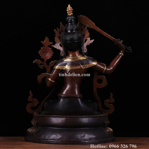 TÔN TƯỢNG ĐỨC VĂN THÙ SƯ LỢI BỒ TÁT 48 CM