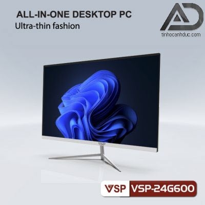 Máy tính All in One VSP LED 24inh Full HD