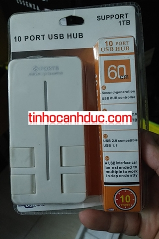 HUB USB 10 PORT