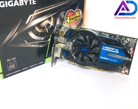 Card Đồ Họa VGA Sapphire HD5770 1GDR5 (1GB, 128bit, HDMI + DVI)