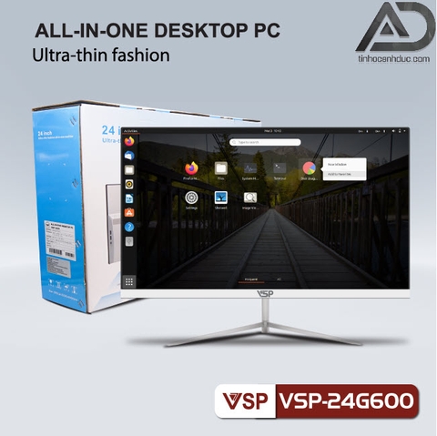 Máy tính All in One VSP LED 24inh Full HD