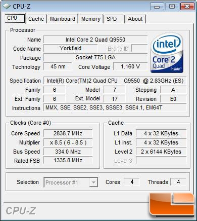 Bộ vi xử lý Intel CPU Core 2 Quad Q9550 4 lõi, 4 Luồng tặng KEO tản nhiệt chiến FIFA4 mượt mà