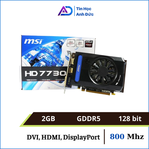 Card Rời VGA MSI R7730 2GB DDR5 Giá Tốt Chiến Mọi Tựa Game Tinhocanhduc.com Card Rời Vga Msi R7730 2Gb Ddr5 Giá Tốt Chiến Mọi Tựa Game Tinhocanhduc.Com