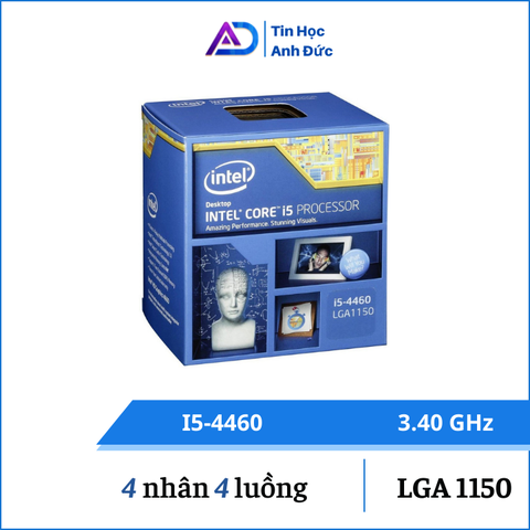 Bộ Xử Lý CPU Intel I5 4460 (6M Cache, up to 3.40 GHz)