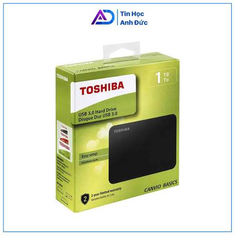 Ổ cứng di động TOSHIBA 1TB 1000Gb 2.5 inch USB 3.0