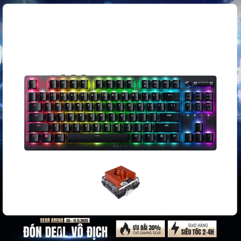 Bàn phím cơ không dây TKL Razer DeathStalker V2 Pro Ultra slim Razer Low-Profile Linear Optical