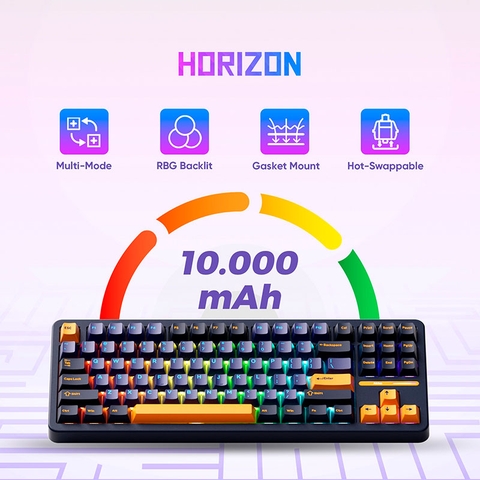 Bàn phím cơ không dây AKKO TAC87 Multi Mode RGB Hotswap (AKKO Sw)