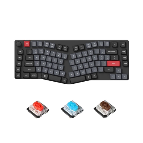 Bàn phím cơ không dây Alice Keychron K15 Pro Low Profile RGB (Gateron Sw)