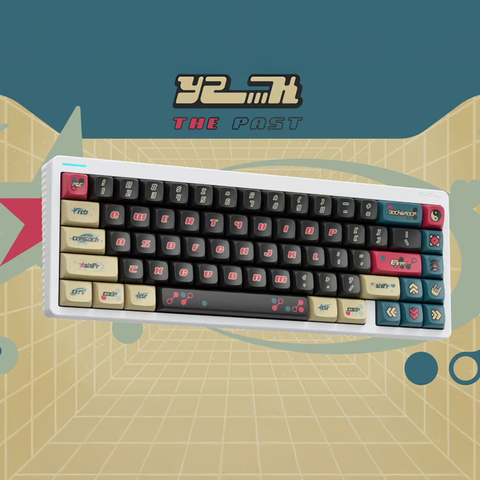 Bộ Keycap Nuphy KeyTok Y2K The Past Edition PBT Dyesub KDA Profile