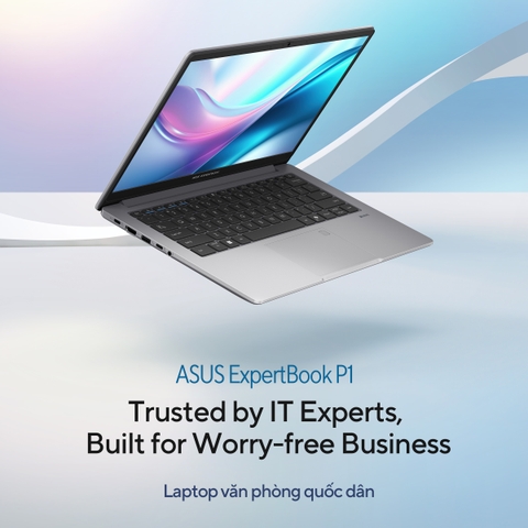 Laptop ASUS ExpertBook P1 P1403CVA-i516-50W (i5-13420H, UHD Graphics, RAM 16GB DDR5, SSD 512GB, 14 Inch IPS FHD 60Hz)