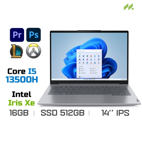 Laptop Lenovo ThinkBook 14 G6 IRL 21KG00BXVN (i5-13500H, Iris Xe Graphics, Ram 16GB DDR5, SSD 512GB, 14 Inch IPS WUXGA)