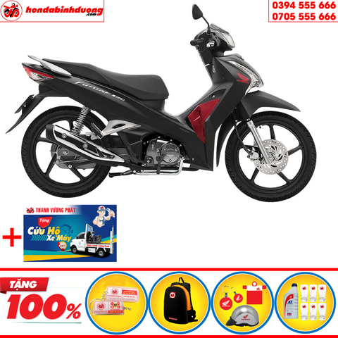 Honda Future 125 Fi đỏ đen vành đúc biển 29 2019  89344070