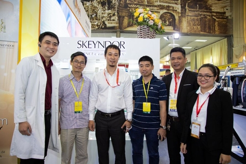 DẤU ẤN DƯỢC MỸ PHẨM SKEYNDOR TẠI MEDI-PHARM 2019