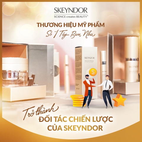 4 ĐẶC QUYỀN ĐẠI LÝ MỸ PHẨM SPA SKEYNDOR CÓ ĐƯỢC