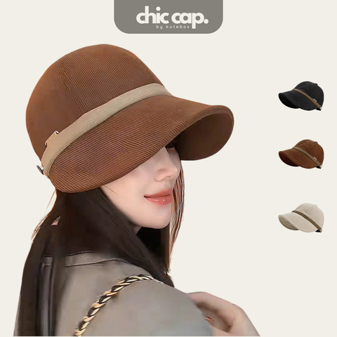 Mũ Nón Nhung Thời Trang Vành Dài Chống Nắng Stande CC53