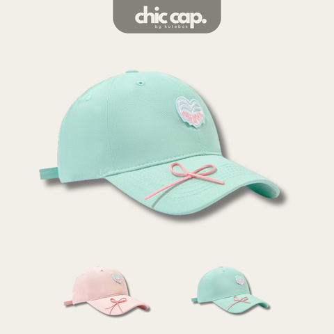 Mũ Nón Lưỡi Trai Kaki Đính Nơ Lala Nhiều Màu Thời Trang Pastel CC10