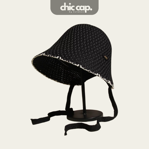 Mũ Cột Dây Nơ Hai Chiều Thời Trang Chống Nắng CC41