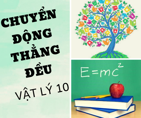 VẬT LÝ 10 - CHUYỂN ĐỘNG THẲNG ĐỀU