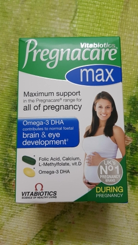 Vitamin bầu Pregnacare Max (UK)