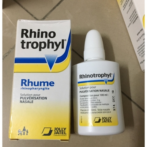 Nhỏ mũi rhino Pháp