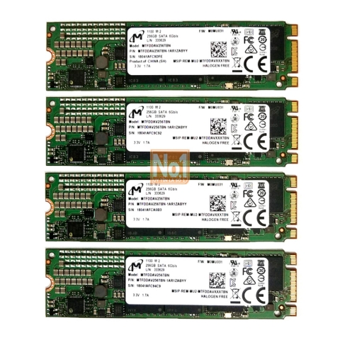 Ổ cứng SSD Micron 1100 series M.2 SATA 2280 256GB - bảo hành 3 năm