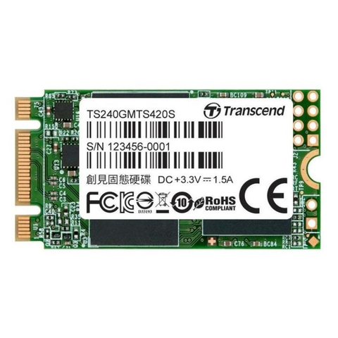 Ổ cứng SSD M.2 2242 SATA3 Transcend MTS420S 240GB - bảo hành 3 năm