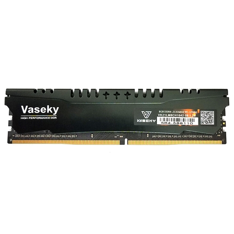 RAM máy tính để bàn Vaseky DDR4 8GB bus 2133 MHz có tản nhiệt - bảo hành 12 tháng