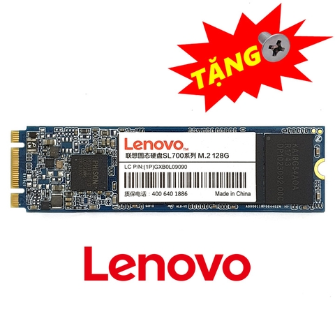 Ổ cứng SSD M.2 SATA Lenovo SL700 128GB - bảo hành 3 năm