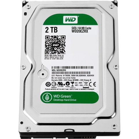 Ổ cứng PC Western Green 2TB SATA