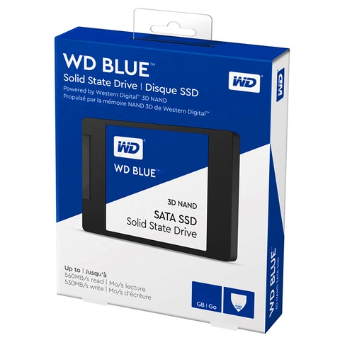 Ổ cứng SSD 2.5 inch SATA WD Blue 500GB - bảo hành 5 năm FPT - SD35