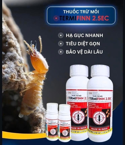 Thuốc diệt mối công trình hiệu quả Termifinn 2.5EC