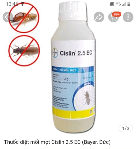 Thuốc diệt mối mọt Cislin 2.5 EC