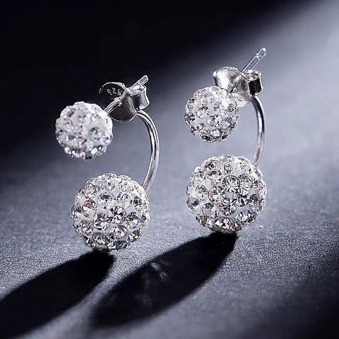 Khuyên vòng bi tròn đính đá lấp lánh FM-GMD-6-10