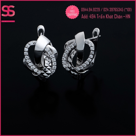 Khuyên tai nữ Bạc 925  5852VG27E