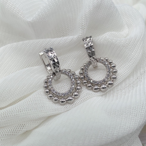 Khuyên tai vòng phay nối vòng tròn bi ôm tròn 2774VG28E