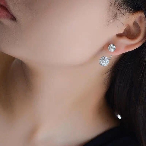 Khuyên vòng bi tròn đính đá lấp lánh FM-GMD-6-10