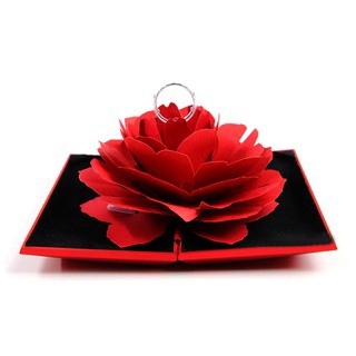 Hộp nhẫn Hoa Hồng 