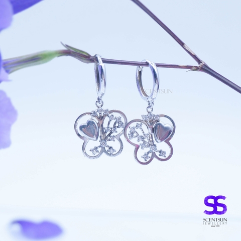 Khuyên tai nữ Cánh Bướm A1781VG25E