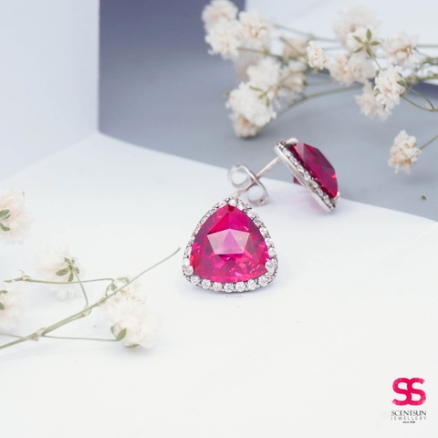 Khuyên tai Bạc nữ   AS09E1480A