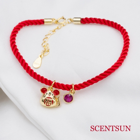 Lắc tay Chỉ đỏ Kim Tý 2020