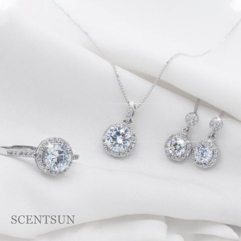 Bộ trang sức Bạc Korea