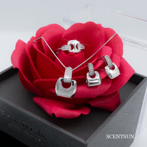 Bộ trang sức Bạc TZ84003-D