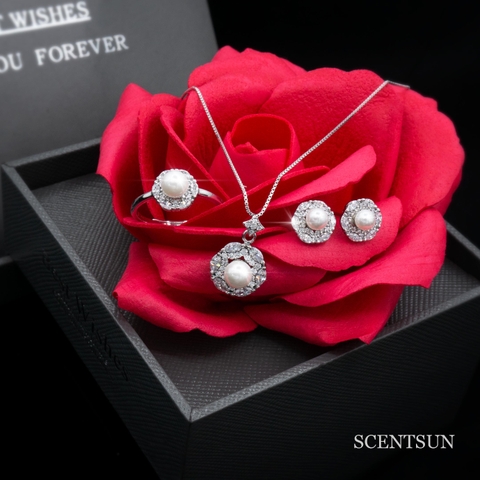 Bộ trang sức Ngọc trai