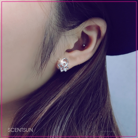 Khuyên tai bạc nữ 925 7963VG25E