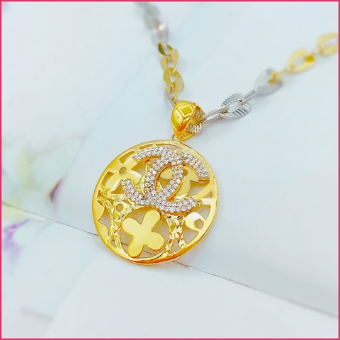 Mặt trang sức bạc Chanel - Đẳng cấp thương hiệu Bạc 925  S.151VG