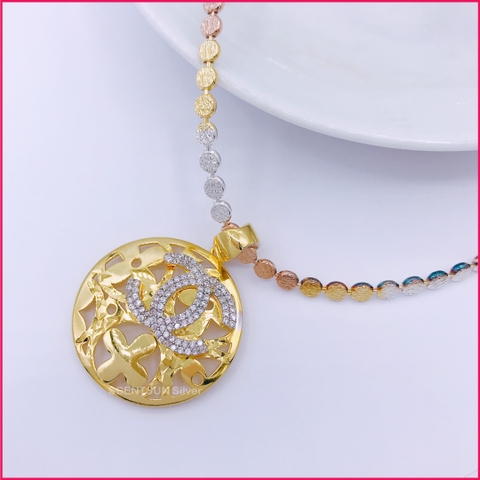 Mặt trang sức bạc Chanel - Đẳng cấp thương hiệu Bạc 925  S.151VG
