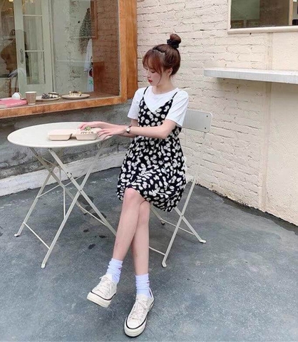 Chụp ảnh với cúc họa mi mặc gì? Gợi ý outfit ĐẸP cho nàng