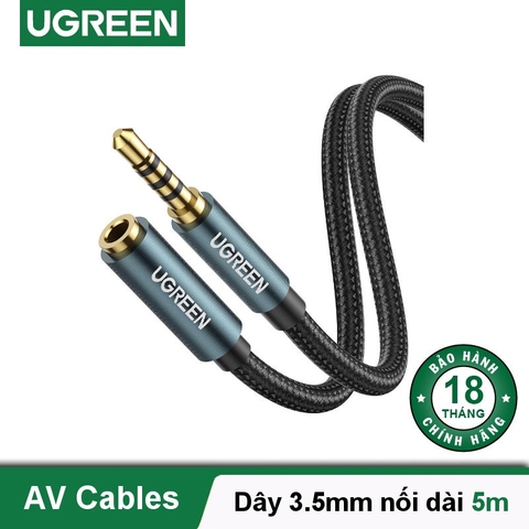 Dây nối dài 3.5mm đực và 3.5mm cái AV118