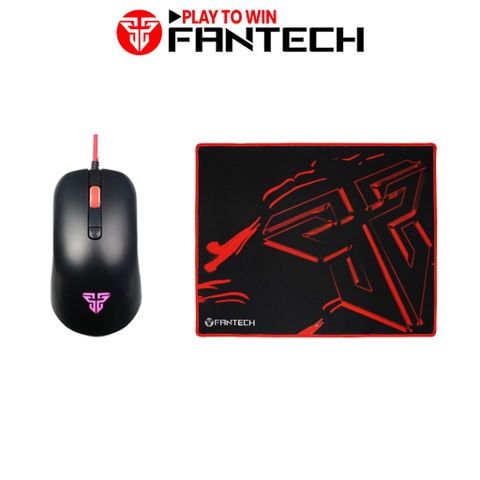 Chuột Gaming Có dây Fantech G10 RHASTA 2400DPI LED CHROMA 4 Phím - Hãng Phân Phối Chính Thức G10 + MP25